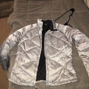 North Face Silver Jacket